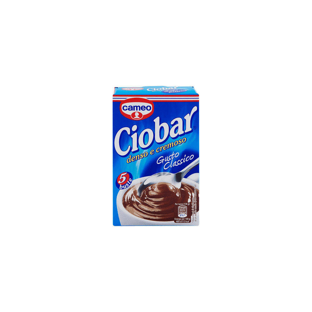 PZ 25 CIOCCOLATA CALDA CIOBAR BUSTINA MONODOSE HOT CHOCOLATE