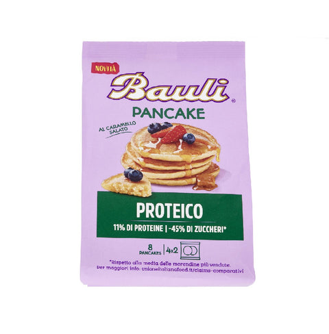 Bauli Pancake proteico al caramello salato - Pancake protéiné caramel au beurre salé 200g