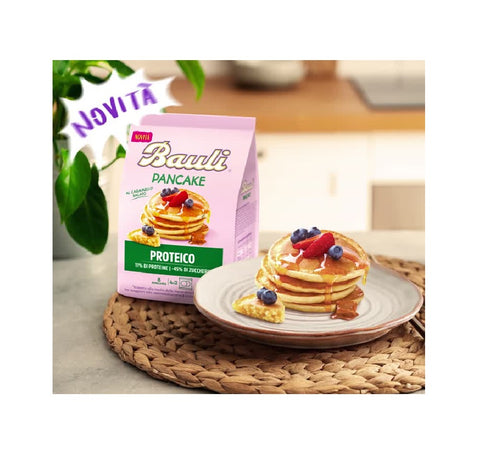 Bauli Pancake proteico al caramello salato - Pancake protéiné caramel au beurre salé 200g