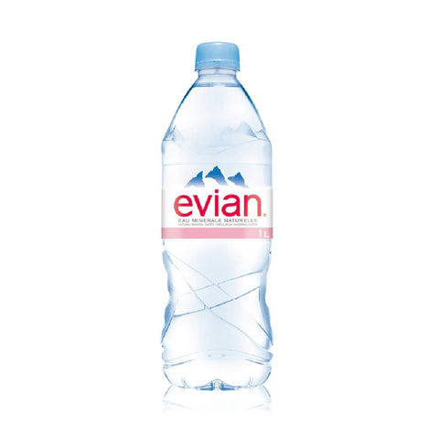 Evian Acqua Minerale Naturale Eau Minérale Naturelle 6x1L