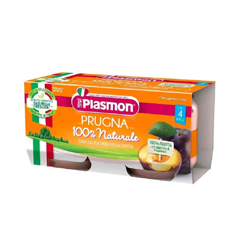 6x PLASMON Prugna Prune 2x80g