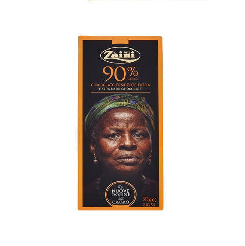 Zaini Tavoletta cioccolato fondente extra Chocolat noir 90% 75gr