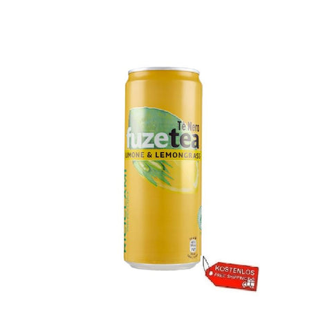 24x Fuze Tea Limone e Lemongrass 33cl