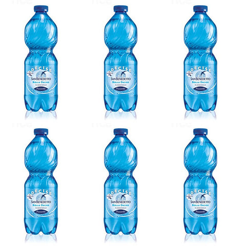 San Benedetto Acqua Frizzante Eau Minérale Pétillante 6x500ml