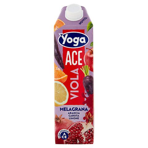 Yoga Nettare Ace Viola nectar d'orange, carotte, citron, grenade 6x1L