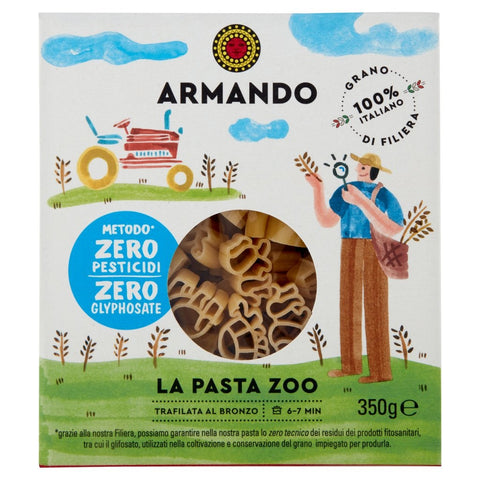 5x Armando la Pasta Zoo  Méthode Pâtes* Zéro Pesticides 350gr