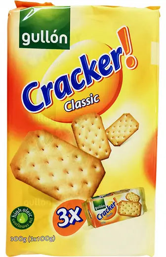 4x Gullon Cracker Classic 3x100gr