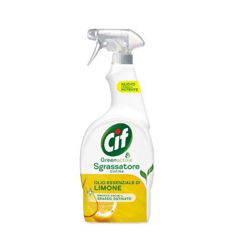 Cif spray Green active sgrassatore Cucina al Limone dégraissant citron 650ml