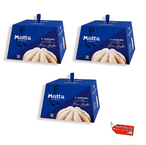 3x Motta Pandoro Bruno Barbieri 800gr