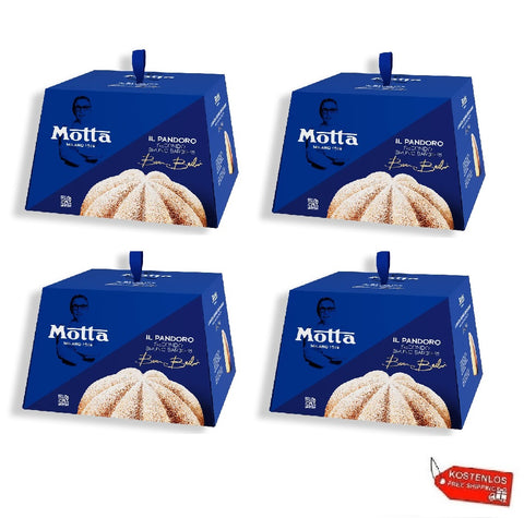 4x Motta Pandoro Bruno Barbieri 800gr