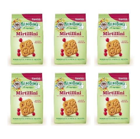 Mulino Bianco Mirtillini Biscuits Mulino Bianco Mirtillini à la farine complète, canneberges et graines de chia 270gà la farine complète, canneberges et graines de chia 270g