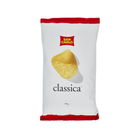 3x San Carlo Classica Chips Patatine Croustilles Salées 300gr