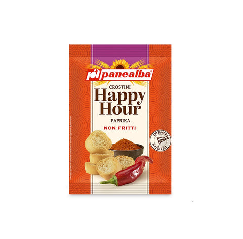 Panealba Happy Hour Crostini alla Paprika au Paprika 50gr