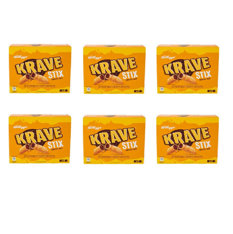 Kellogg's Krave Stix Choco Nut barretta Barre ( 5 x 20,5g ) 102,5g