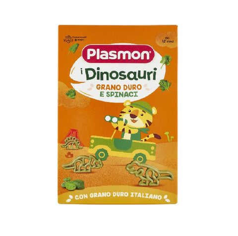 Plasmon I Dinosauri Pastina di Grano Duro e Spinaci Pâtes de blé dur et épinards 250gr