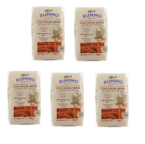 Rummo Maccheroncelli alle lenticchie N.7  pâtes aux pois chiches, pâtes aux légumineuses 300gr