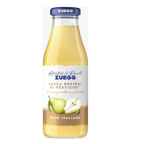 Zuegg Pera Jus de Poire sans résidus de pesticides Bouteille en verre de 500 ml