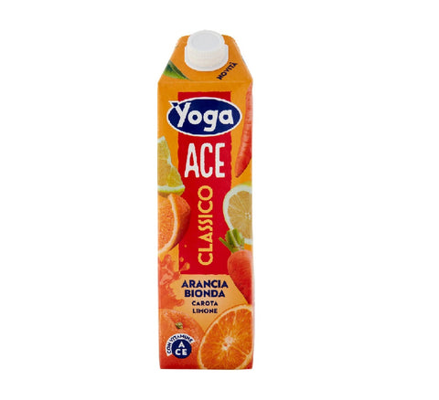 Yoga Nettare Ace Classico nectar de citron carotte orange 6x1L