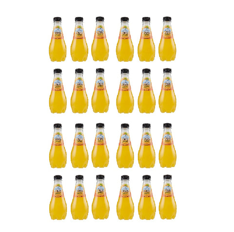 24x San Benedetto Allegra Zero Mini Soda à l'orange sans sucre PET 25cl