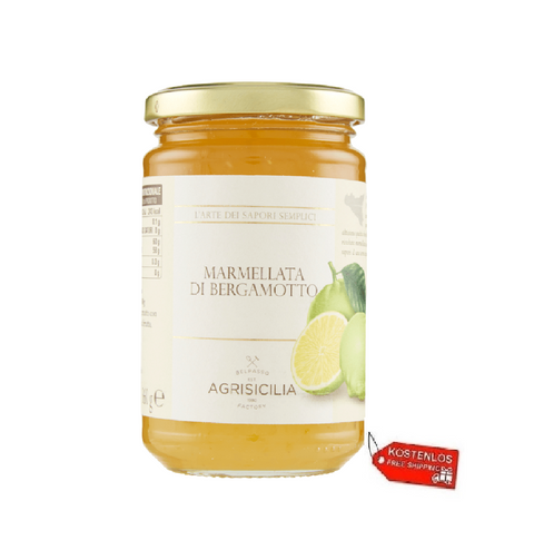 6x Agrisicilia Marmellata Di Bergamotto Confiture de Bergamote 360gr