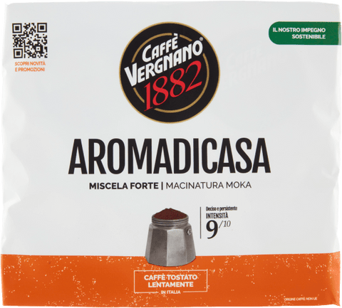 2x Caffè Vergnano 1882 Aroma di Casa Macinato Gusto Forte Café moulu à saveur forte 250g - OFFRE SPÉCIALE