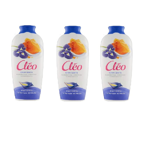 Cleo Bagnodoccia Idratante fiori di Iris e nettare di miele gel douche 75cl