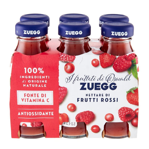 Zuegg Nettare di Frutti rossi Nectar de fruits rouges 6x125ml