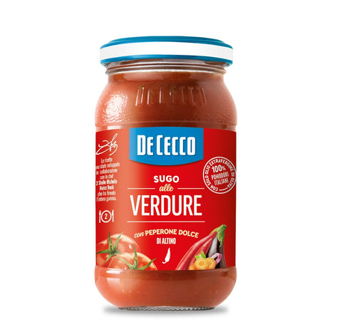 De Cecco sugo alle Verdure  sauce aux légumes toute prête 200gr