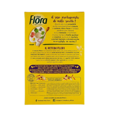 10x Flora Gran Risotto Riz 100% italien 1 kg