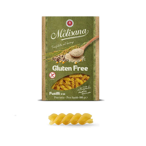 La Molisana Fusilli n.28  Senza Glutine Fusilli sans gluten 400gr