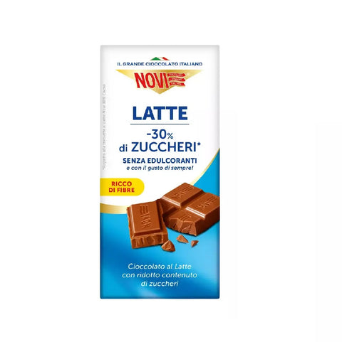 3x Novi al Latte -30% di Zuccheri  chocolat au lait -30% sucre 100 g