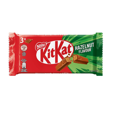 3x Nestlé Kit Kat Hazelnut 3x41gr