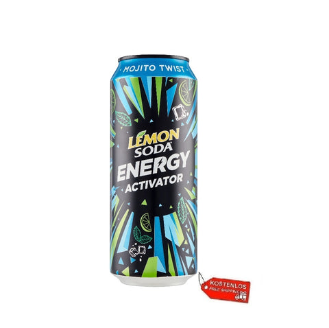 48x Lemonsoda Energy Activator Mojito Twist Energy Drink 500ml