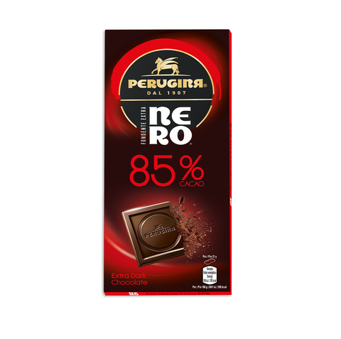 5x Perugina Fondente Extra 85% cacao chocolat noir italien 85g