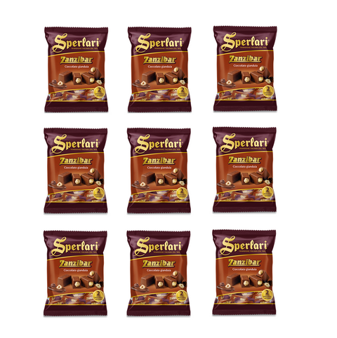 Sperlari Torroncini Zanzibar Cioccolato Gianduia classico 117g