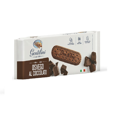 Gentilini Osvego al cioccolato biscuits au chocolat 250g