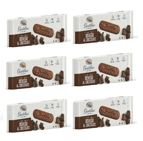 Gentilini Osvego al cioccolato biscuits au chocolat 250g