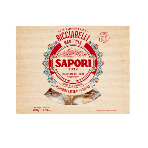 Sapori Ricciarelli alle Mandorle bonbons aux amandes 200gr