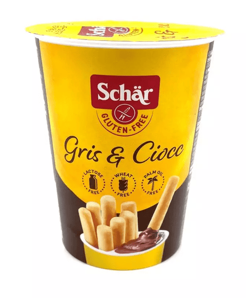 Schar Gris&Ciocc Grissini et Chocolat Sans Gluten 52gr