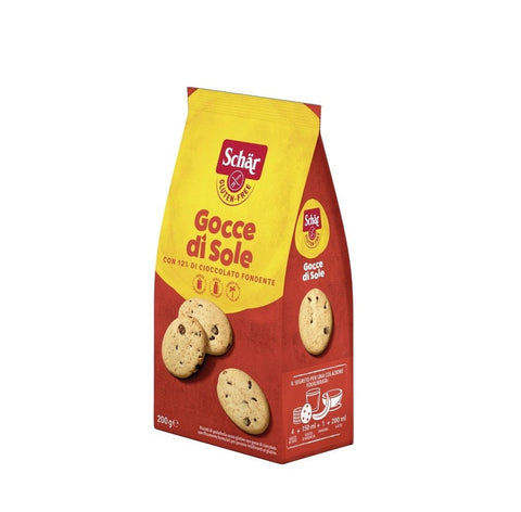 12x Schar Gocce di Sole biscuits sans gluten 200gr