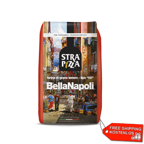 Strapizza Bella Napoli Rossa 10kg farine de blé