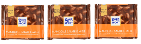 Ritter Sport Amandes Salées et Miel 100g