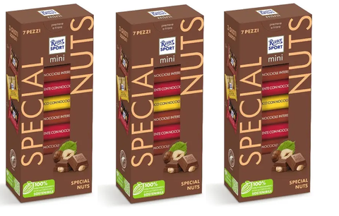 Ritter Sport MINI SPECIAL NUTS  7 Pièce 116gr