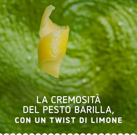 Barilla Pesto Basilico e Limone Basilic et Citron 190g