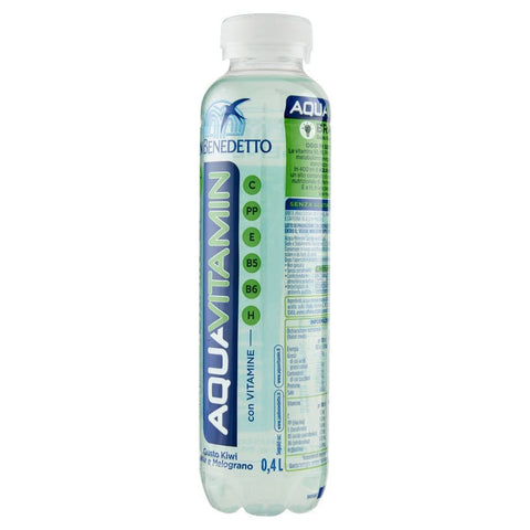 12x San Benedetto Aquavitamin Brain up water avec KIWI, POMME ET GRENADE Bouteille PET 40cl