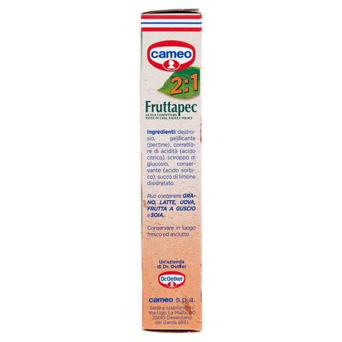 Cameo Fruttapec Gusto Equilibrato Préparé pour Confiture Maison 75g ( Contient 3 sachets de 25g )