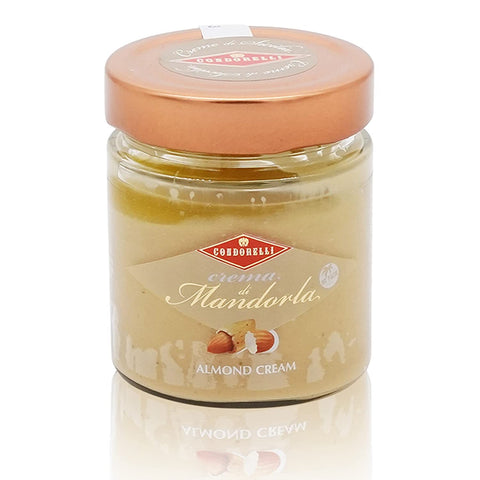 Condorelli crema spalmabile alle mandorle crème à tartiner aux amandes190g