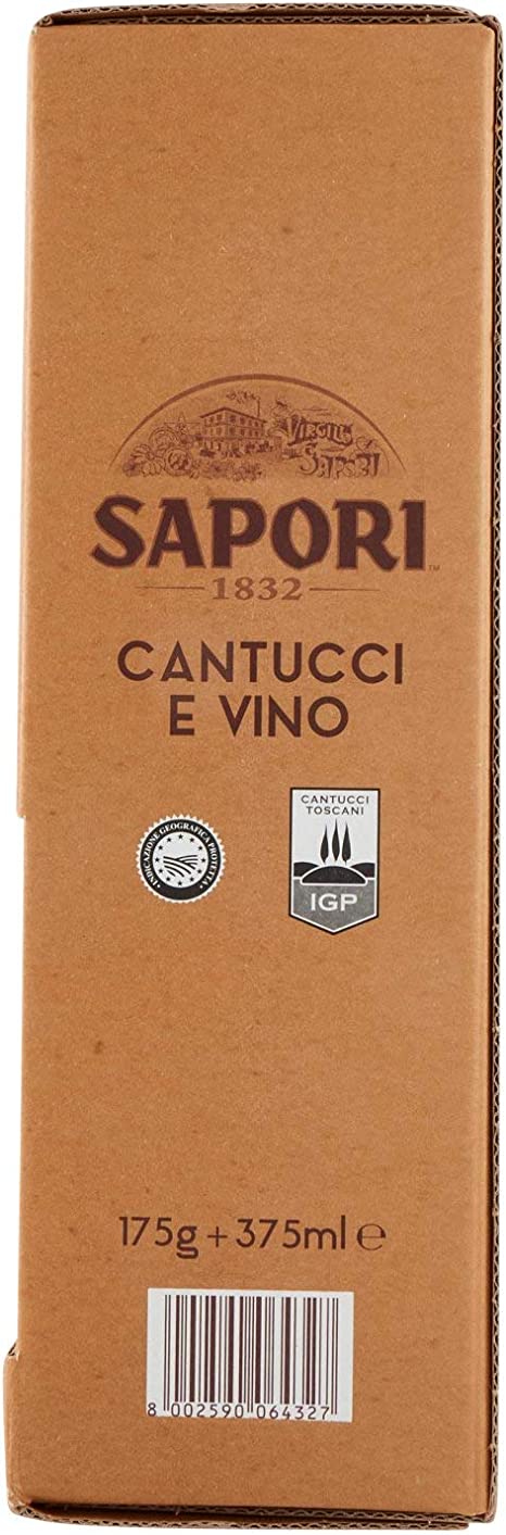 Sapori cantuccini toscani con Vin Santo gr.550  Cantuccini toscans au vin santo 550gr