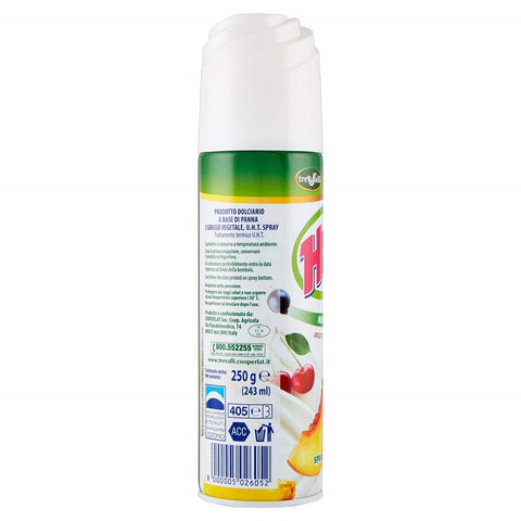 Trevalli Hoplà Panna Spray Crème-Spray Sans Gluten 250g