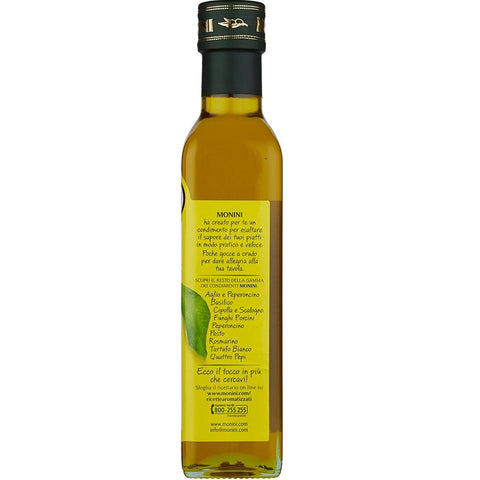 Monini Olio Extra Vergine di Oliva Aromatizzato al Limone Huile d'Olive Extra Vierge Aromatisée au Citron 250ml